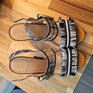 Coach sandals